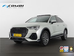 Audi Q3 Sportback - 45 TFSI e S Edition > Full S line/245pk/Pano.schuif/Memory/Black pakket/Dew Silver