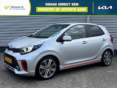 Kia Picanto - 1.0 T-GDi 100pk 5-zits GT-Line | Stoel/Stuurverwarming | Climate Control | Navigatie | Led