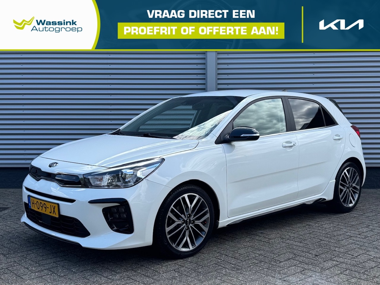 Kia Rio - 1.0 T-GDi 100pk GT-Line | Stoel/Stuurwielverwarming | Navigatie | Climate Control | Lichtm - AutoWereld.nl