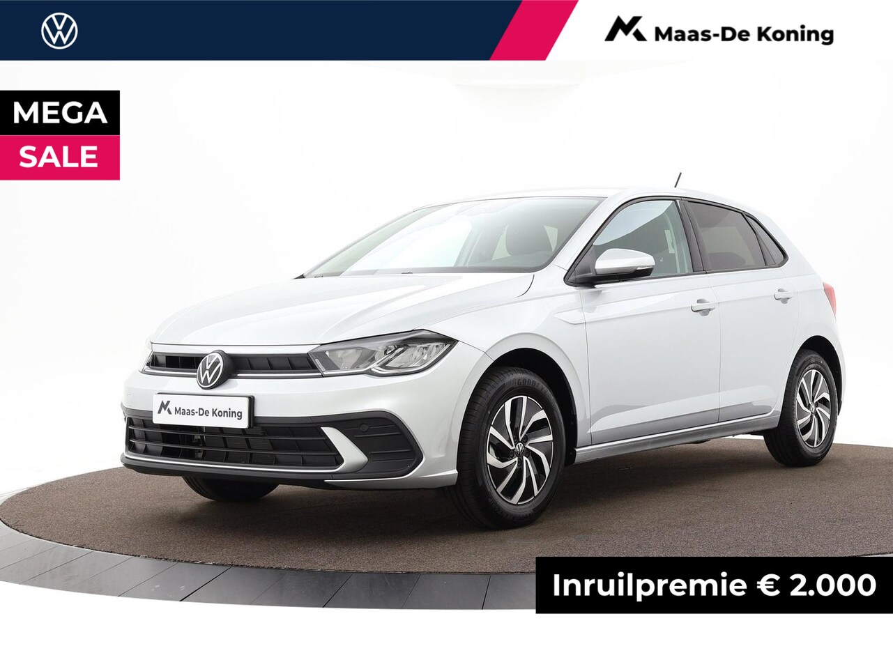 Volkswagen Polo - Life Edition 1.0 TSI 95 pk 5 versn. Hand · Airconditioning automatisch, 2-zone (climatroni - AutoWereld.nl