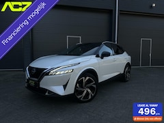 Nissan Qashqai - 1.3 Tekna Plus|Pano|Leer|HUD|Massage|360|Bose