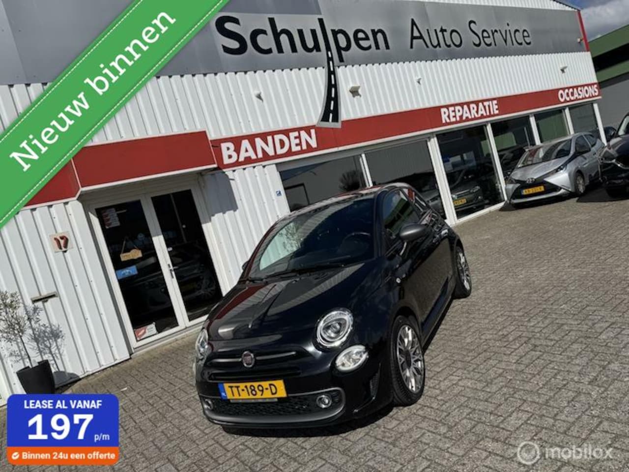 Fiat 500 - 1.2 Lounge sport navi cruise - AutoWereld.nl