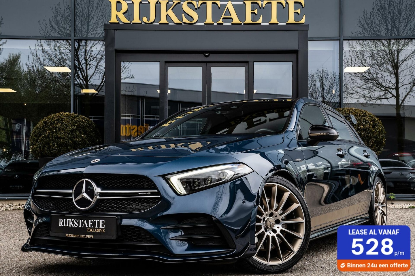 Mercedes-Benz A-klasse - AMG A35 4MATIC|PANO|KUIPSTOELEN|BURMESTER - AutoWereld.nl