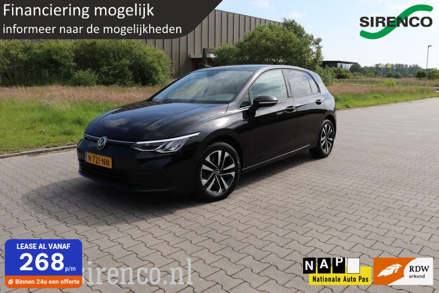Volkswagen Golf - 1.5 TSI united stuur&stoelverwarming led sfeerverlichting grote navi virtual cockpit adapt - AutoWereld.nl