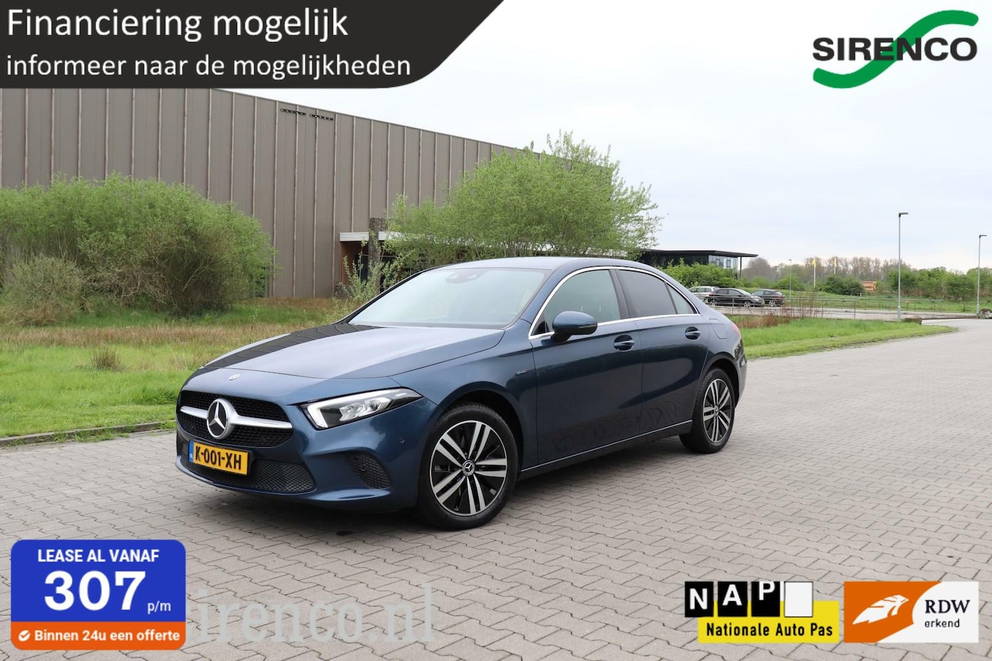 Mercedes-Benz A-klasse - 250 e phev widescreen cockpit leder stoelverwarming sfeerverlichting climate&cruise contro - AutoWereld.nl