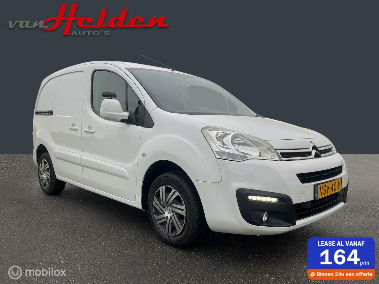 Citroën Berlingo - bestel 1.6 VTi 500 Club Led 3-Zits Schuifdeur AIrco (Nieuw LPG G3) Voordelig Rijden! - AutoWereld.nl