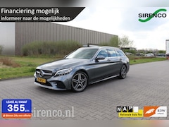 Mercedes-Benz C-klasse Estate - 200 AMG184 pk adaptive cruise & climate control stoelverwarming el klep led leder camera