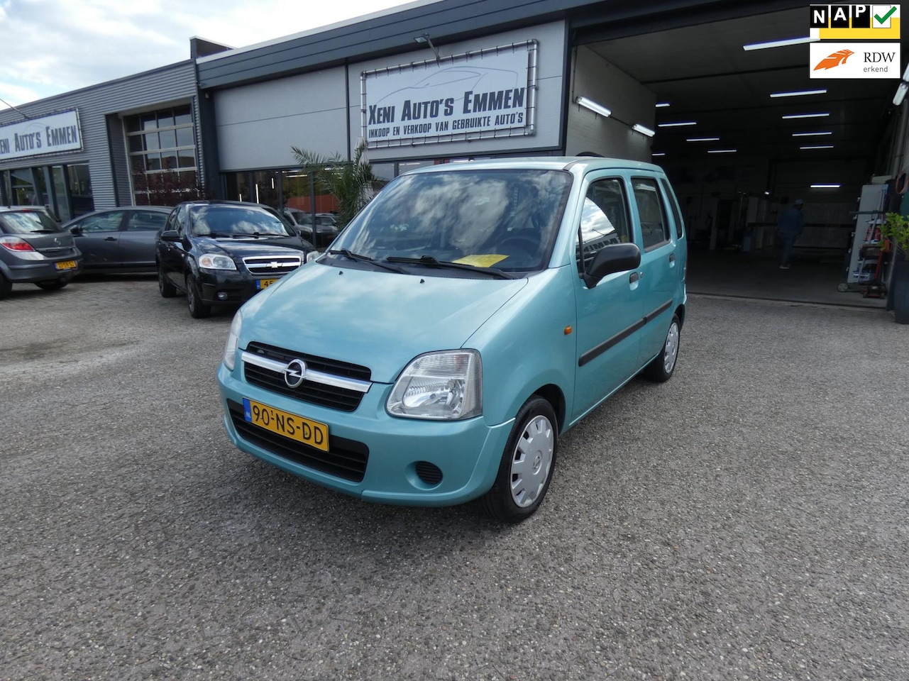 Opel Agila - 1.2-16V Essentia|Hoogzitter|Trekhaak|Nw.APK.. - AutoWereld.nl