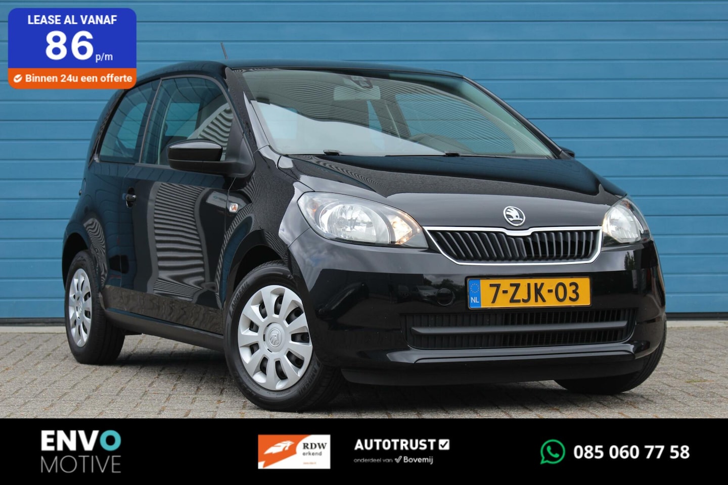 Skoda Citigo - 1.0 CNG Greentech Active | Airco/Cruise/APK - AutoWereld.nl