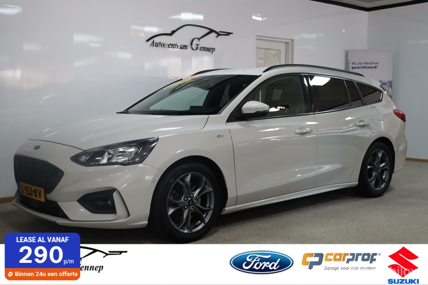 Ford Focus Wagon - 1.0 EcoBoost ST Line Business | Trekhaak | - AutoWereld.nl