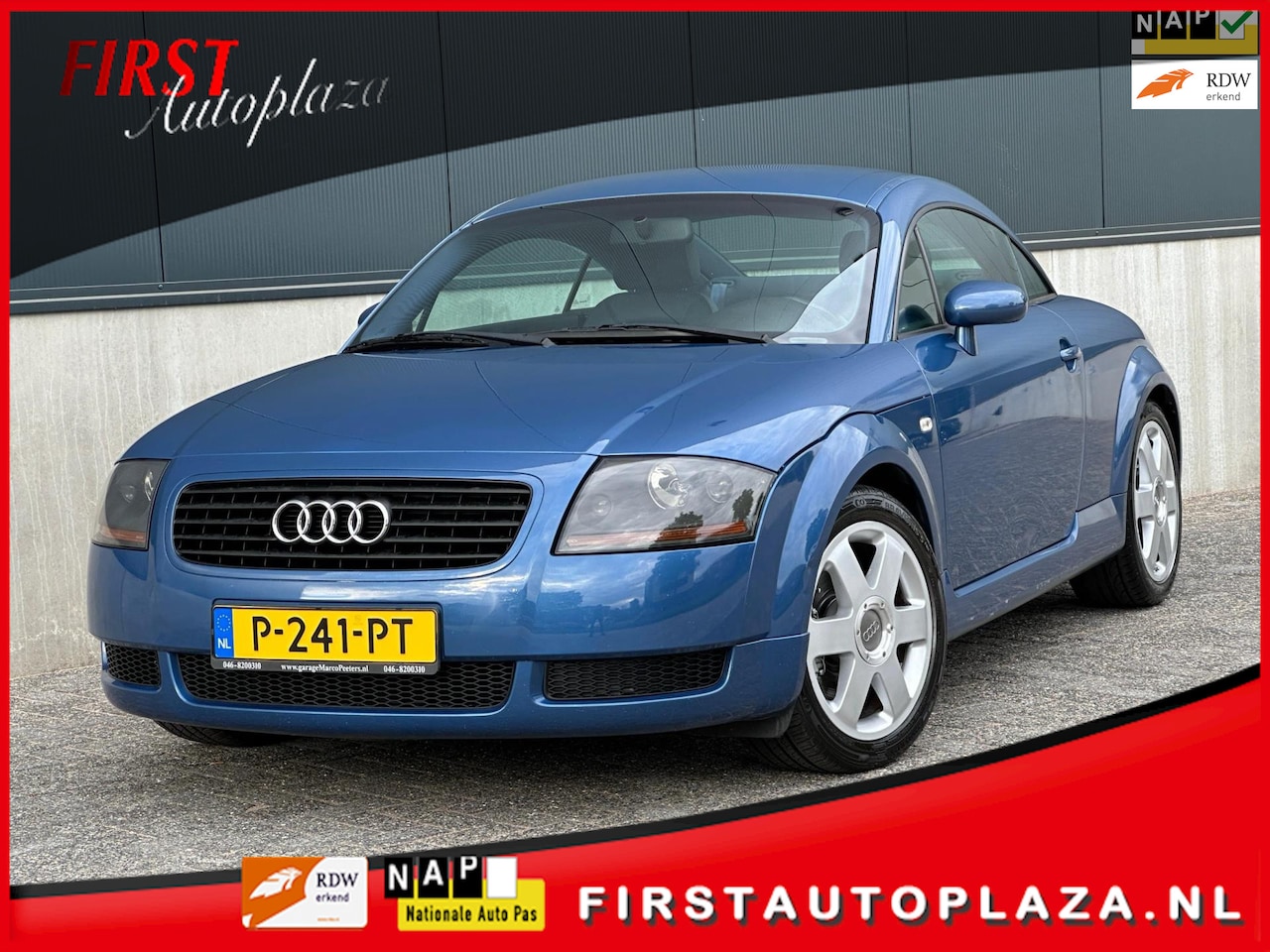 Audi TT - 1.8 5V Turbo Quattro LEDER/STOELVERWARMING/AIRCO | KEURIGE AUTO ! - AutoWereld.nl