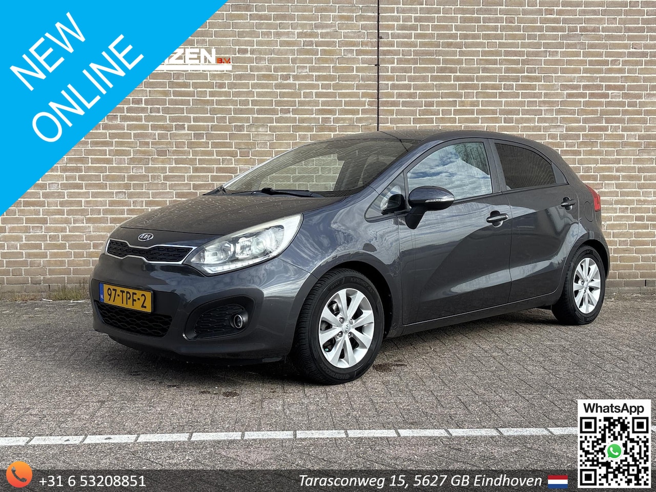 Kia Rio - 1.2 CVVT Plus Pack | 5 Drs | Airco | Cruise | Navi | - AutoWereld.nl