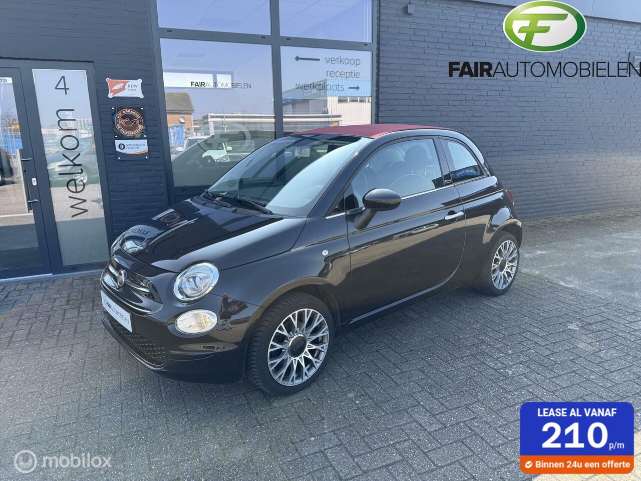Fiat 500 C - 1.2 Popstar 1.2 Popstar - AutoWereld.nl