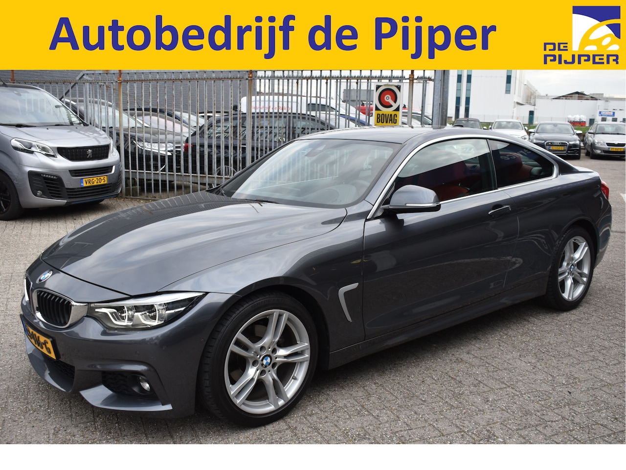 BMW 4-serie Coupé - 420i High Executive 420i HIGH EXECUTIVE , BOEKJES,NAP ,LEDER EN ONDERHOUDSHISTORIE - AutoWereld.nl