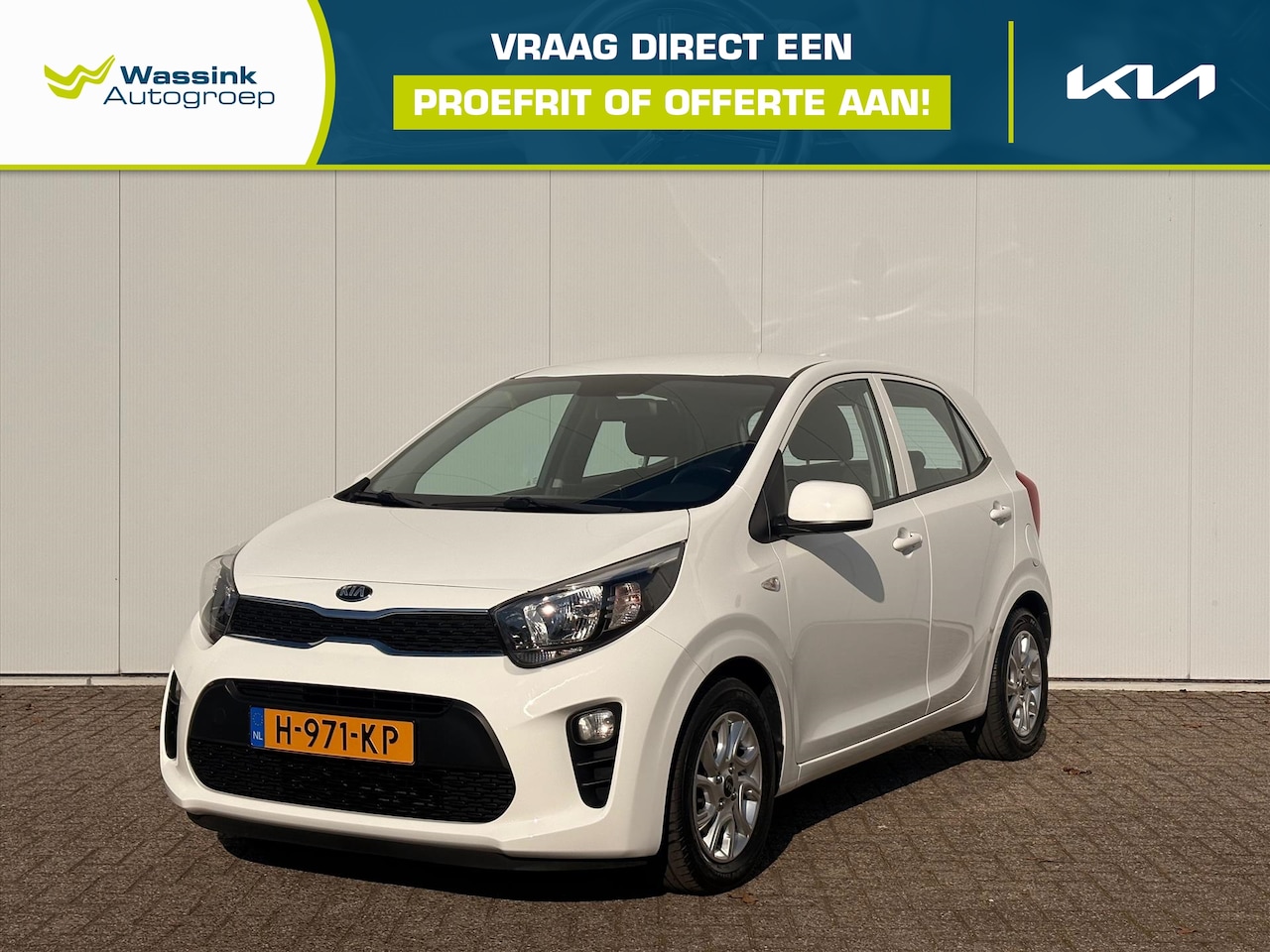 Kia Picanto - 1.0 MPi 67pk 4-zits ComfortPlusLine | Navi | Camera | Cruise Control | - AutoWereld.nl