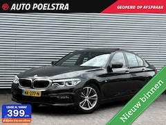 BMW 5-serie - 520d High Executive Sport Line Schuifdak HUD Rondomzicht Camera Leder Apple CarPlay LED St