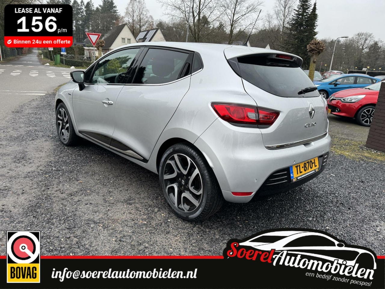 Renault Clio - 0.9 TCe Limited 137726km 5d nieuwstaat navi clima - AutoWereld.nl