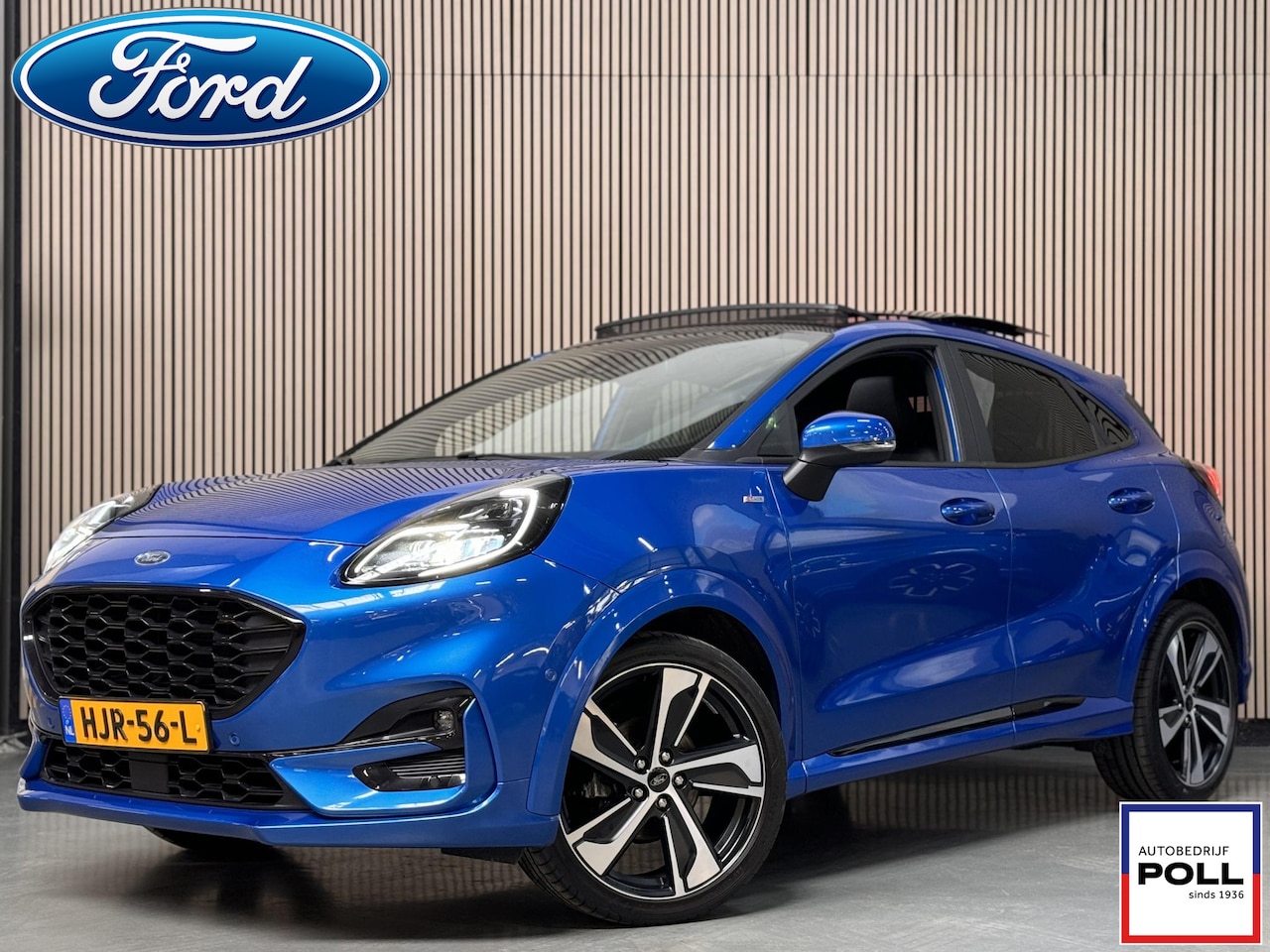 Ford Puma - 1.0 EcoBoost Hybrid ST-Line X Panoramadak Ad Cruise Camera Winter Parking pack Dodehoek El - AutoWereld.nl