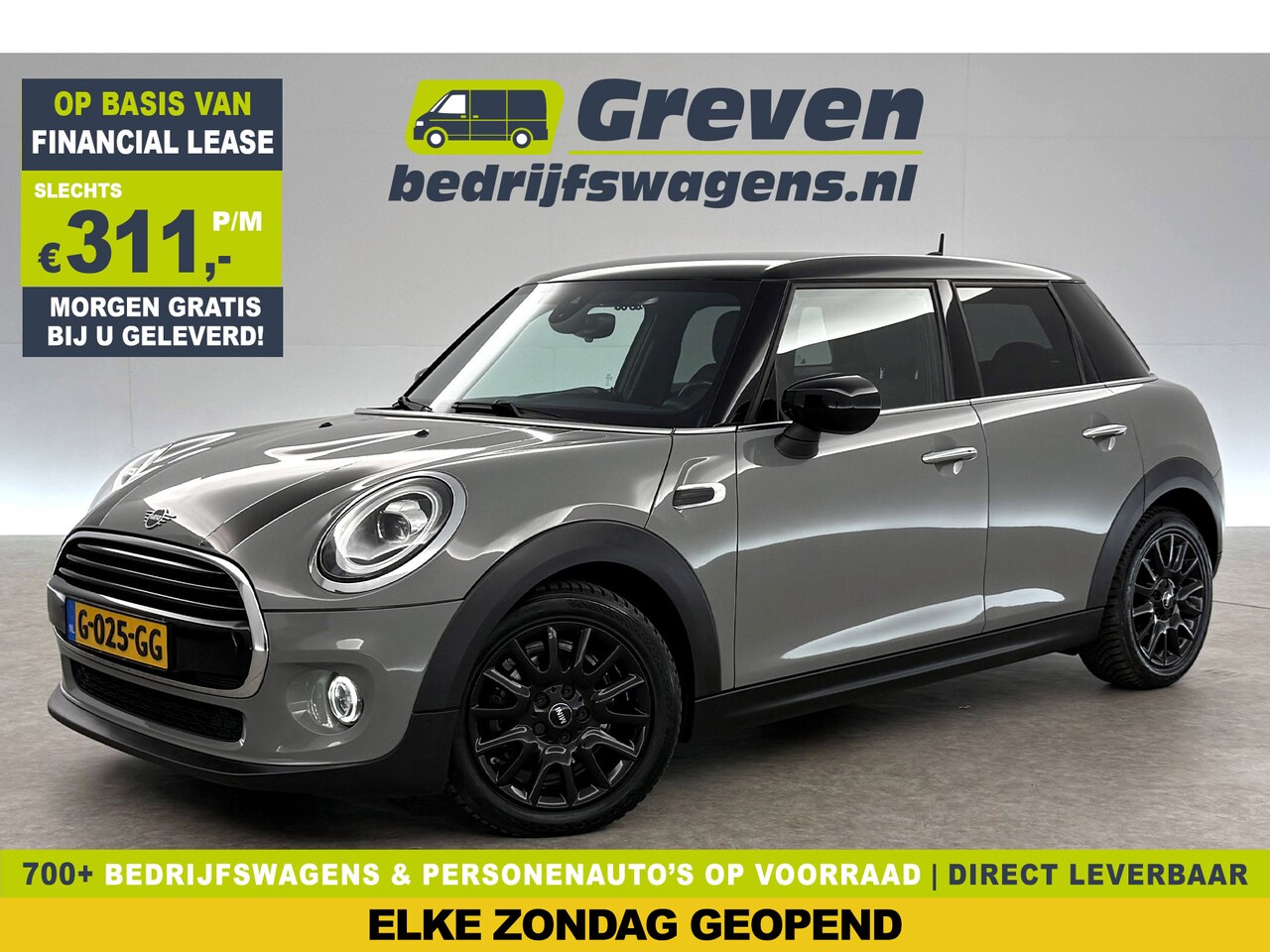 MINI Cooper - 1.5 Cooper Business Edition Carplay Clima Cruise Navi 16"LMV LED PDC Stoelverwarming - AutoWereld.nl