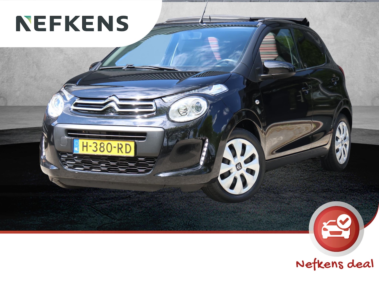 Citroën C1 - 1.0 VTi Airscape Feel | Vouwdak | Airco | Isofix | MP3 | AUX| Privacy Glass | NL Auto! | G - AutoWereld.nl