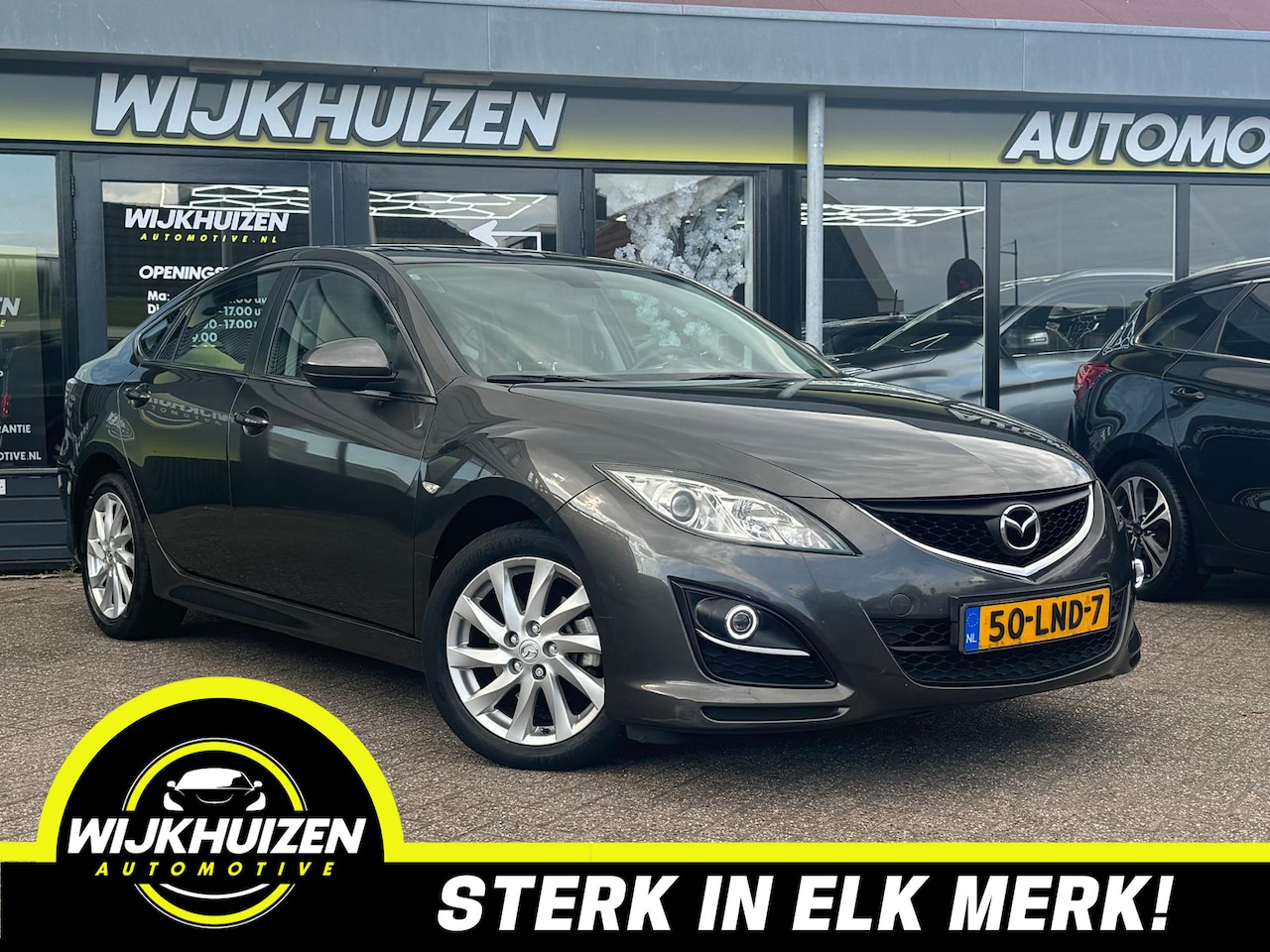 Mazda 6 - 2.0 TS met Navigatie !!! Leder !!! Climate !!! Nap !!! - AutoWereld.nl