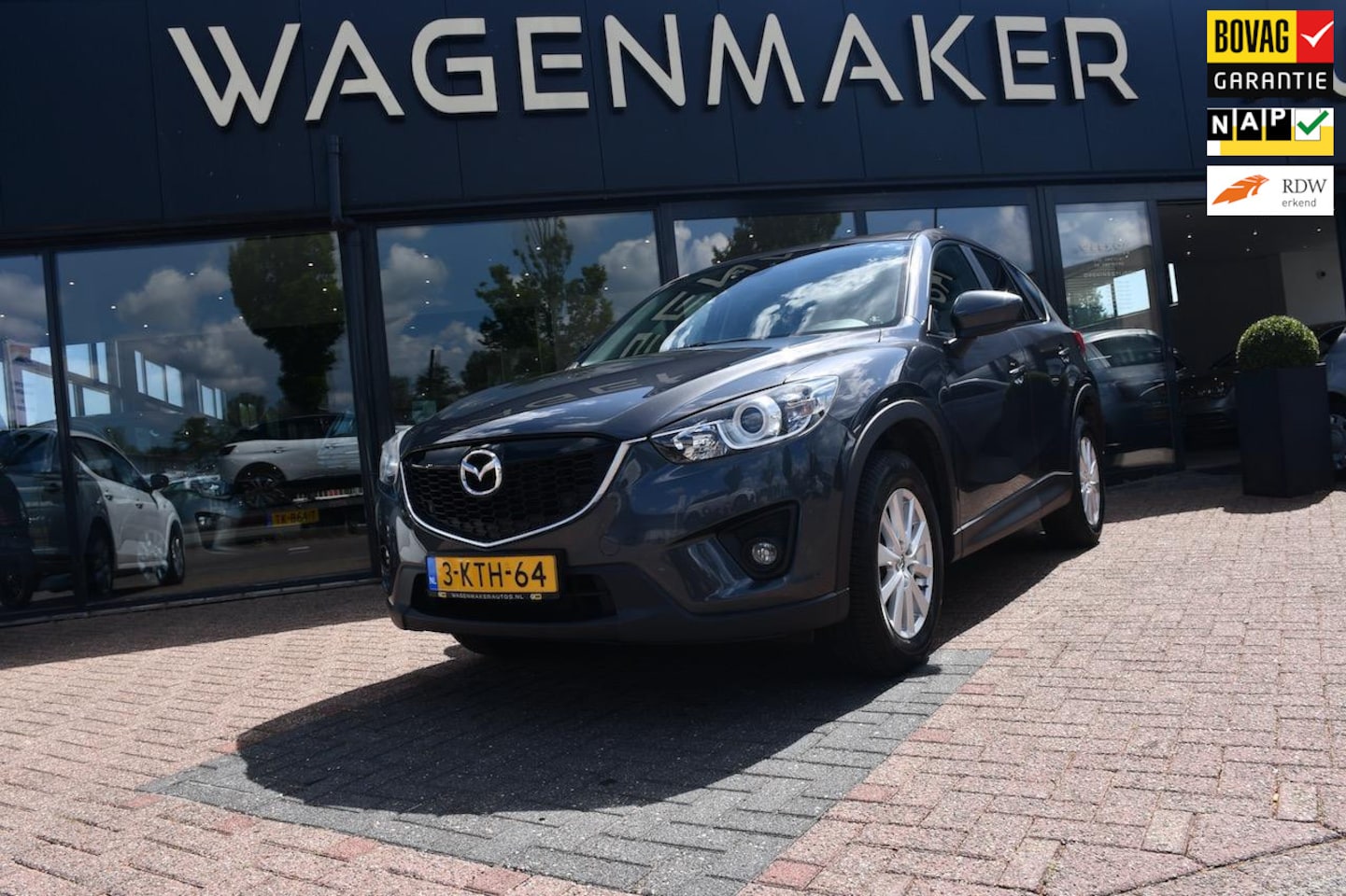 Mazda CX-5 - 2.0 TS+ 2WD Clima|Cruise|NAVI|Stoelvw|1e Eigenaar! - AutoWereld.nl