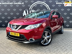 Nissan Qashqai - 1.2 Tekna Pano/Navi/Camera/Cruise/Apk/Trekhaak/Apk/Leder