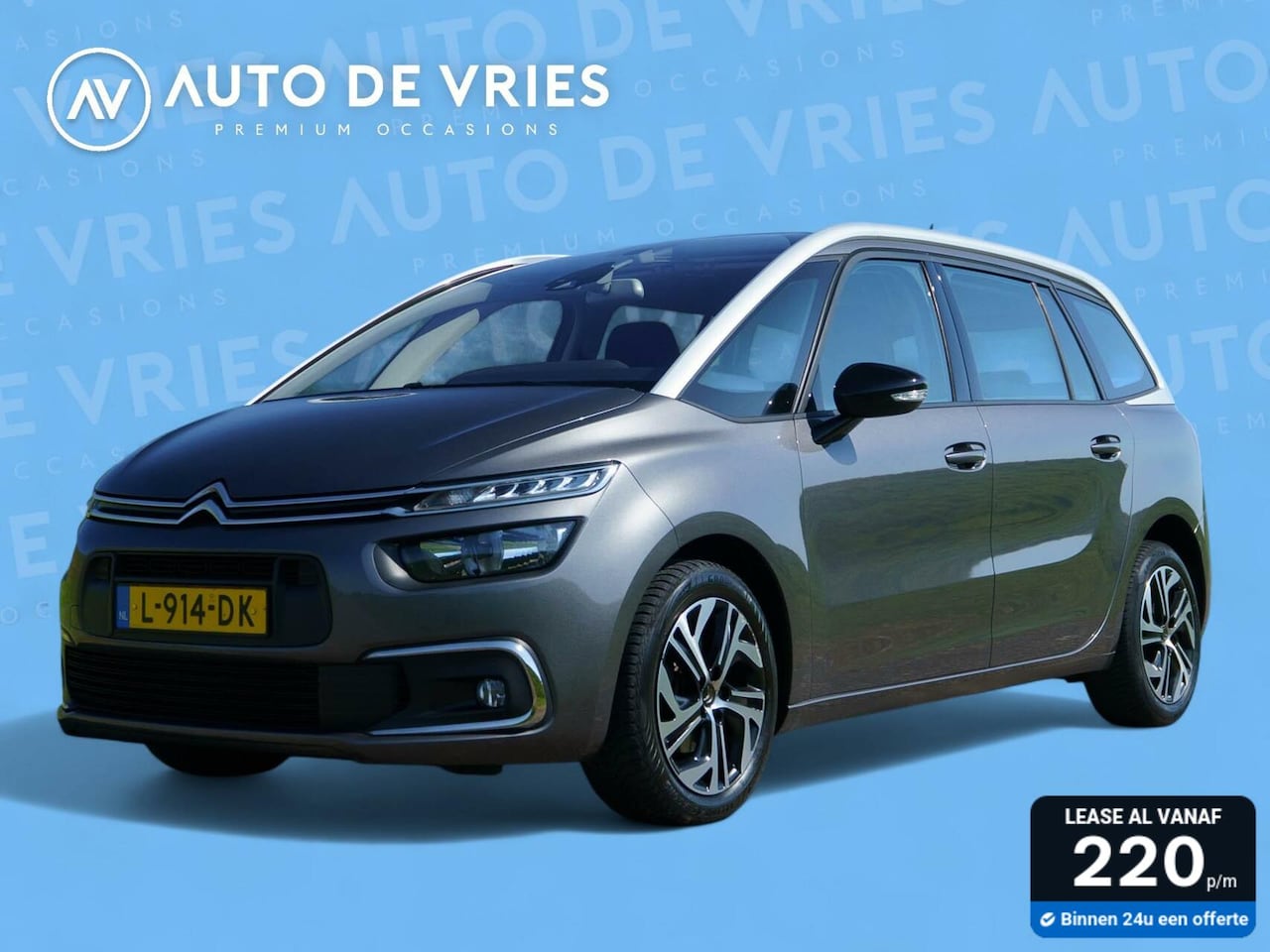 Citroën Grand C4 SpaceTourer - 1.2 PureTech 130pk Business | 7-Persoons | ECC | Navigatie | 91.505 km - AutoWereld.nl