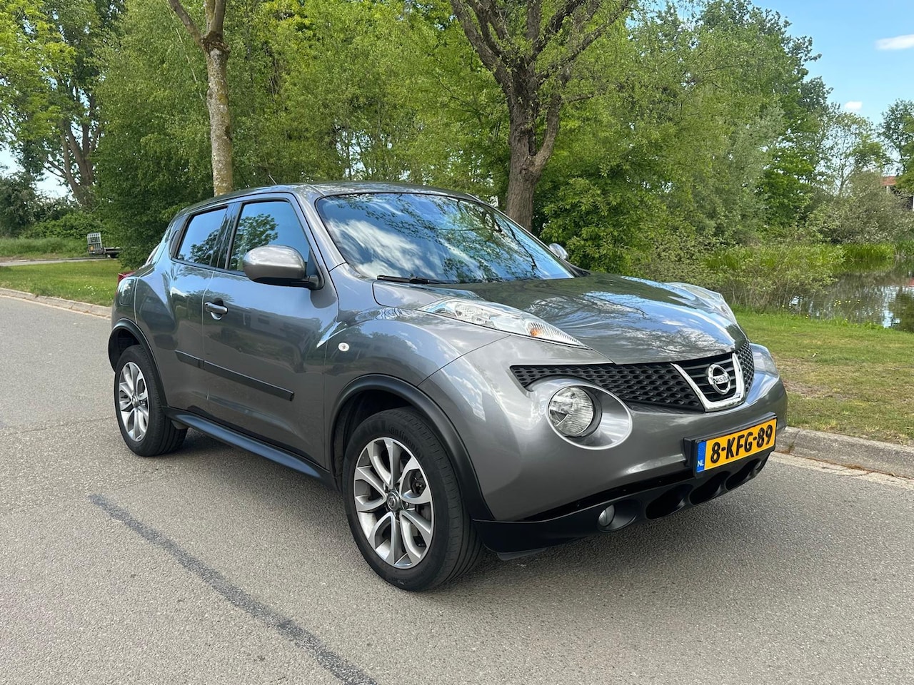 Nissan Juke - 1.6 Tekna Automaat*1 Eigenaar*Nieuwstaat*N.A.P.! - AutoWereld.nl
