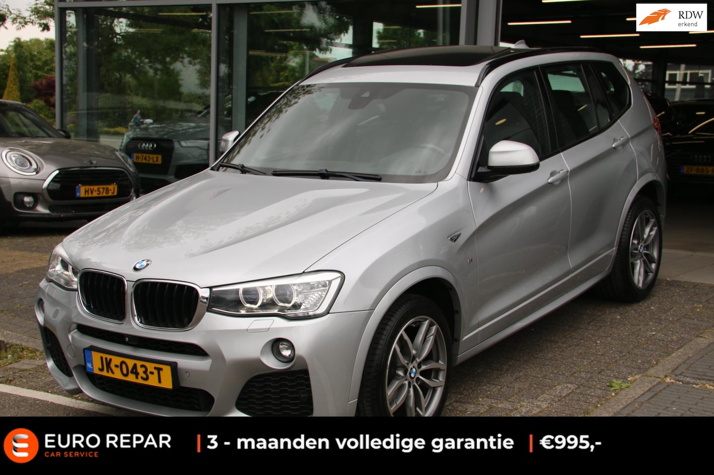 BMW X3 - XDrive20i High Executive M-PAKKET PANO-DAK NL-AUTO NAP! - AutoWereld.nl