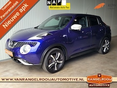 Nissan Juke - 1.2 DIG-T S/S Tekna, xenon, pano, leer, trekhaak, stoelverw., 17" lmv