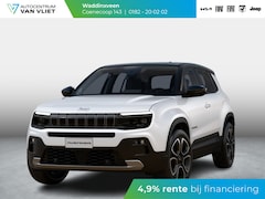 Jeep Avenger - Summit 54 kWh | Schuif/Kanteldak | Leder&Winter Pack | Warmtepomp | Info&Convenience Pack