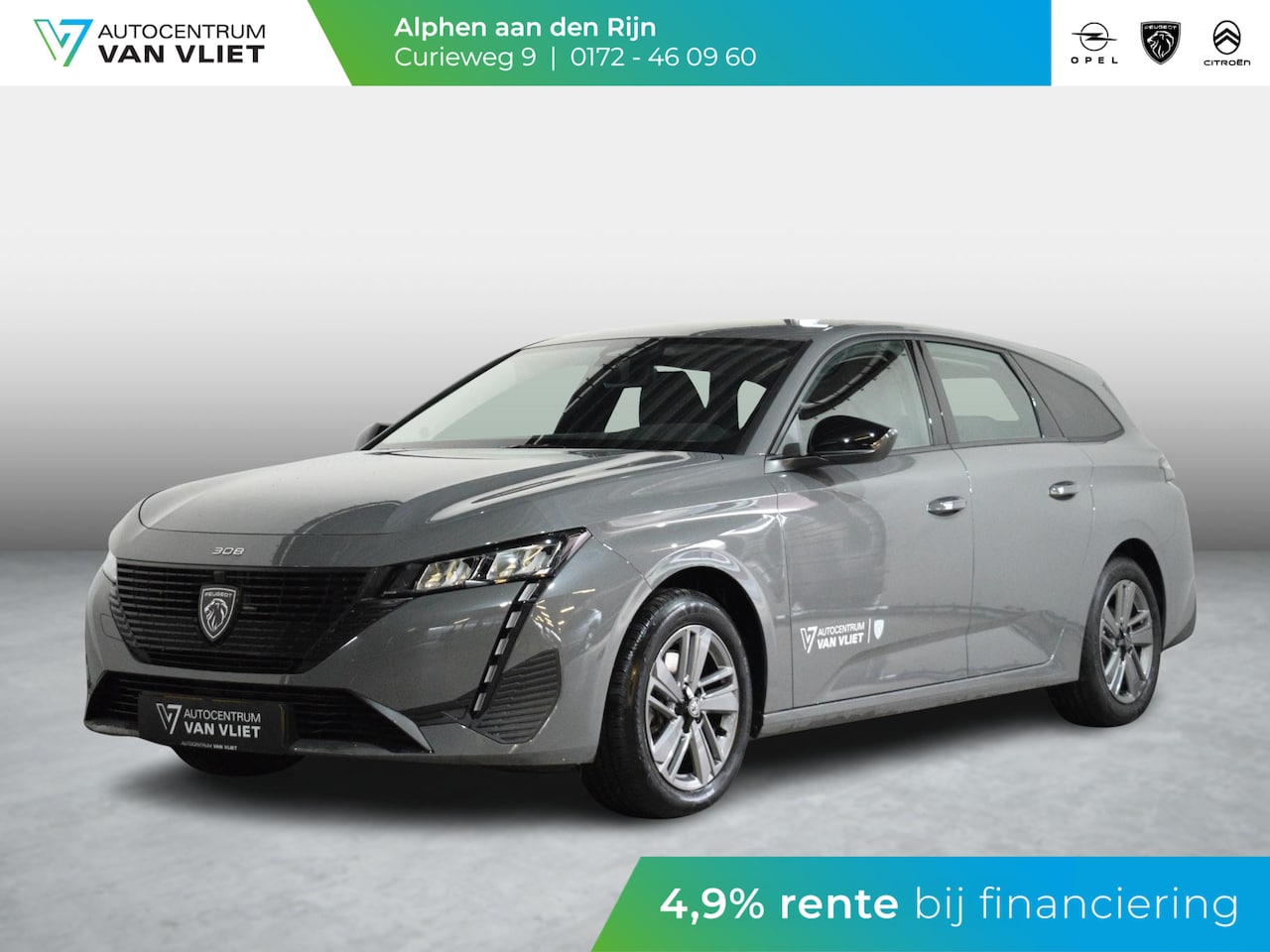Peugeot 308 SW - 1.2 Hybrid 136 e-DCS6 Active Pack Business NAVIGATIE | CARPLAY | PARKEERSENSOREN | E.C.C. - AutoWereld.nl