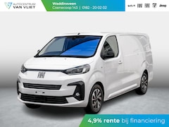Fiat E-Scudo - L3 75 kWh | Pack City | Pack Exterieur | 17" | Laadruimte afw. | Full Led Kopl. | Tussensc