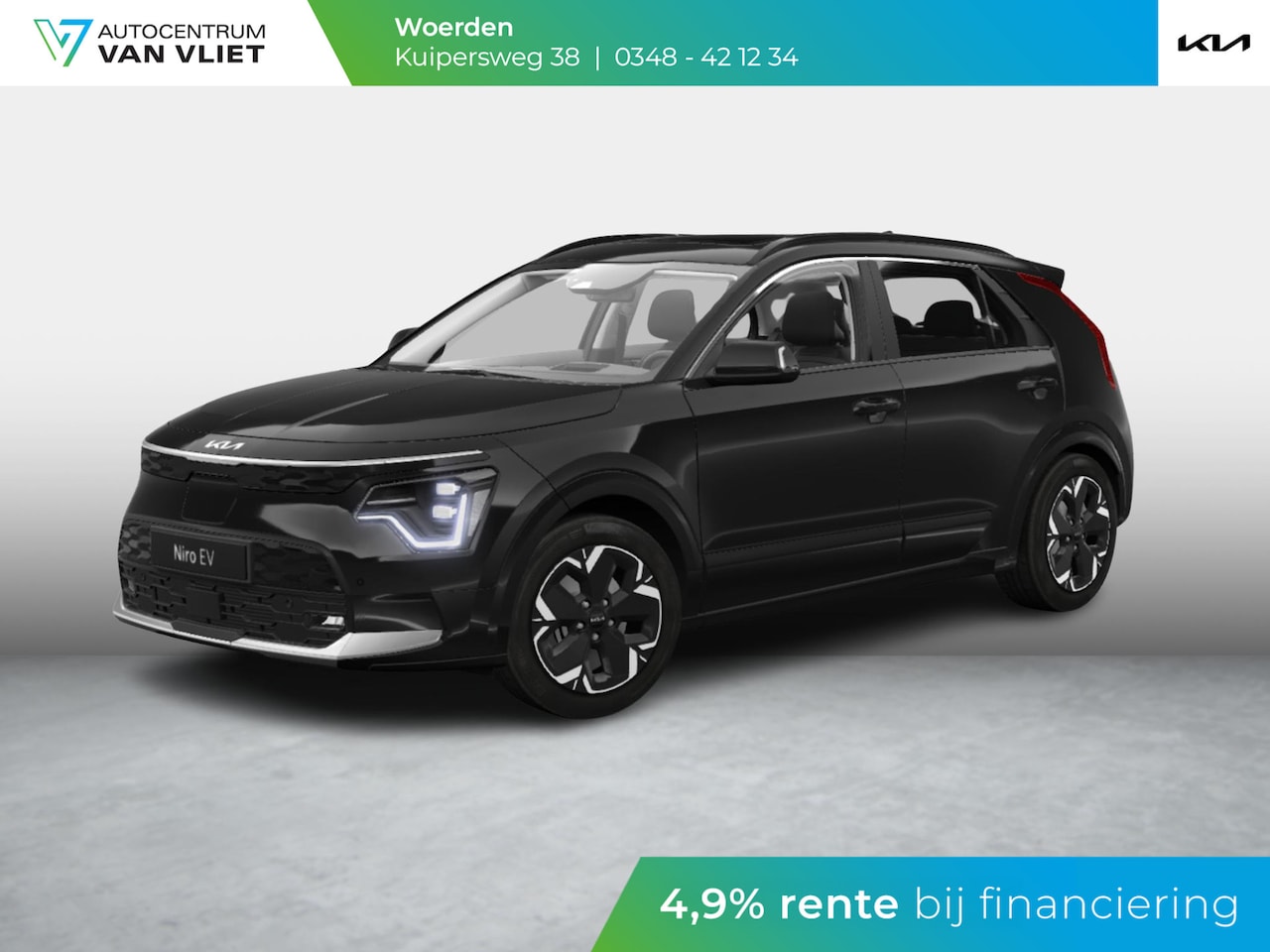 Kia Niro EV - Plus 64.8 kWh | Schuif/kantel dak | Head-up display | - AutoWereld.nl