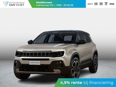 Jeep Avenger - Summit 54 kWh | Schuif/Kanteldak | Leder&Winter Pack | Stone Grey