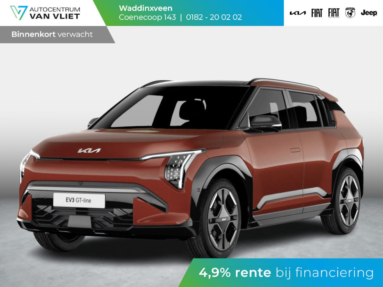 Kia EV3 - GT-PlusLine 81.4 kWh | Levering  Juni | 600km Rijbereik | Navi | 19" | Adapt. Cruise | Cli - AutoWereld.nl