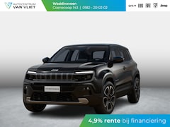 Jeep Avenger - 1.2 e-Hybrid Summit | Leder&Winter Pack | Schuif/Kanteldak | Infotainment&Convience Pack