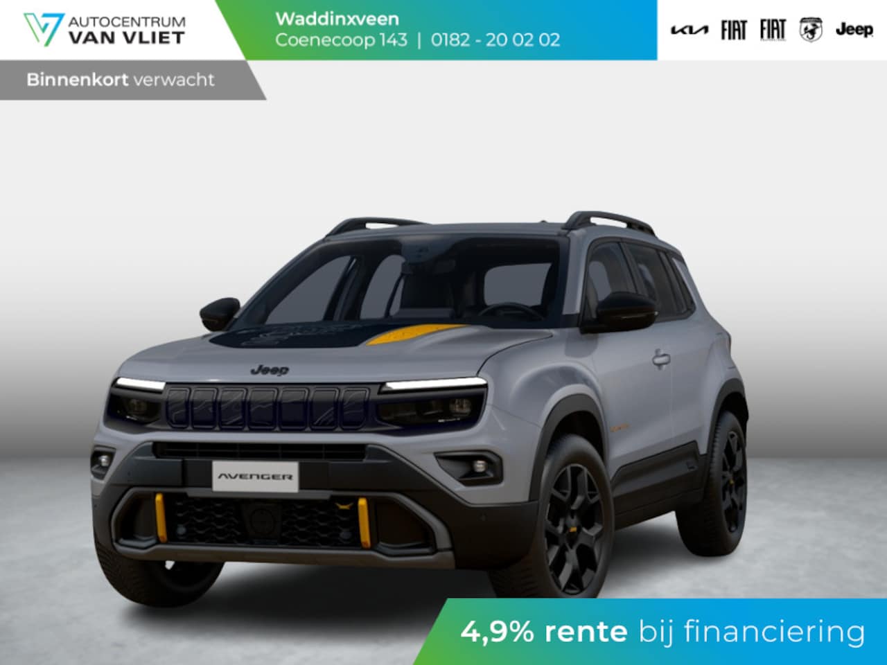 Jeep Avenger - 1.2T 4xe The North Face | Clima | Apple Carplay | Adapt. Cruise | Elektr. A-Klep | Keyless - AutoWereld.nl