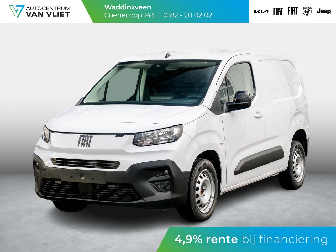 Fiat Doblò - 1.5D 130pk S&S L1 1000kg Automaat | Clima | Keyless | Apple Carplay | FL 2,9% Rente Actie - AutoWereld.nl