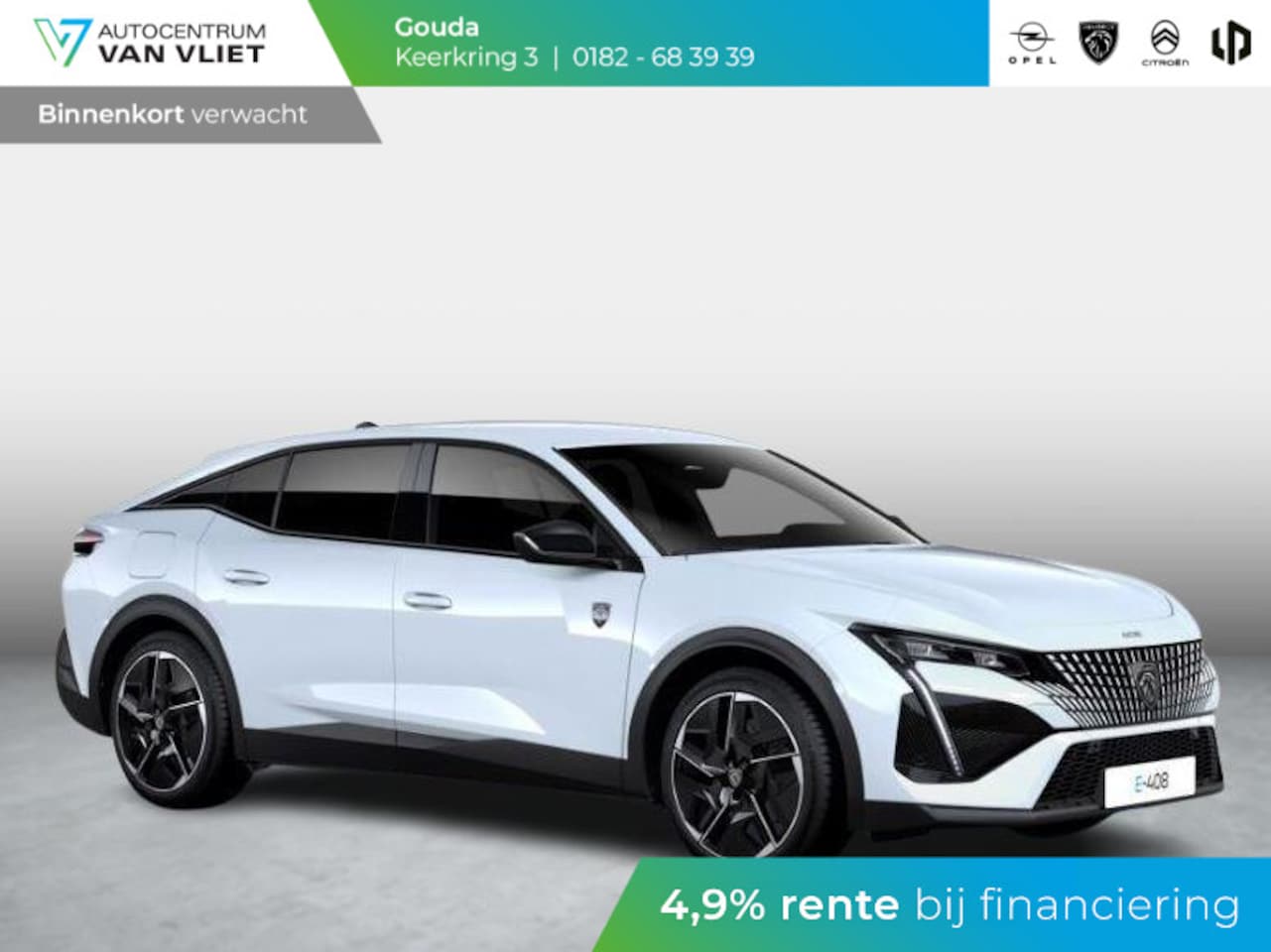 Peugeot e-408 - GT 58 kWh GT 58 kWh - AutoWereld.nl