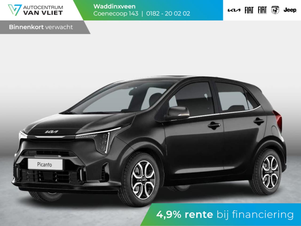 Kia Picanto - 1.0 DPI ExecutiveLine | MY25 | Navi | Clima | Cruise | 15" | LED | Camera | BSM | Stoel/St - AutoWereld.nl