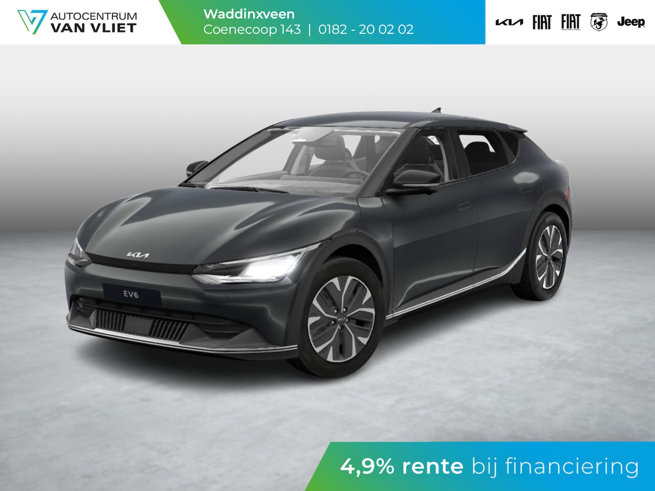 Kia EV6 - Light Edition 58 kWh | Uit voorraad leverbaar | Navigatie | Camera | Snel rijden | Stoel & - AutoWereld.nl