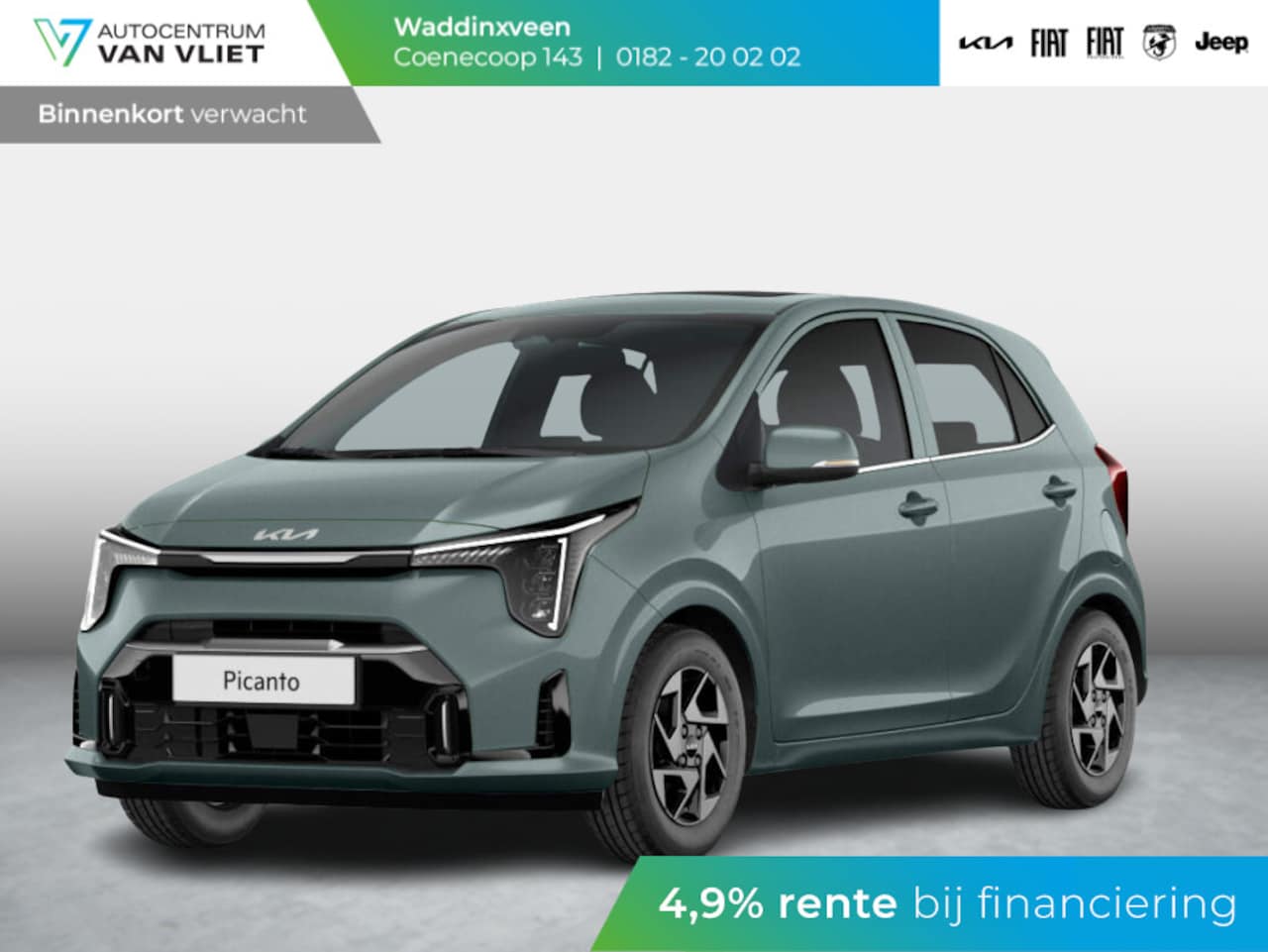 Kia Picanto - 1.0 DPI DynamicPlusLine ANWB Private Lease v.a € 259,- | MY25 | Navi | Airco | Cruise | Ca - AutoWereld.nl
