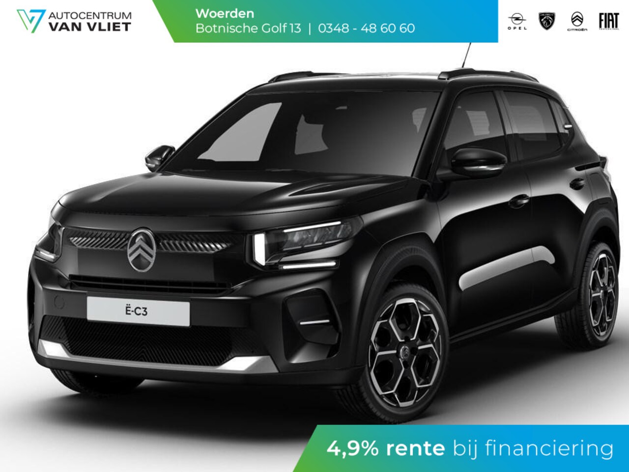 Citroën ë-C3 - Max 113pk 44 kWh | Boordlader 11kW - 3 fasen | - AutoWereld.nl