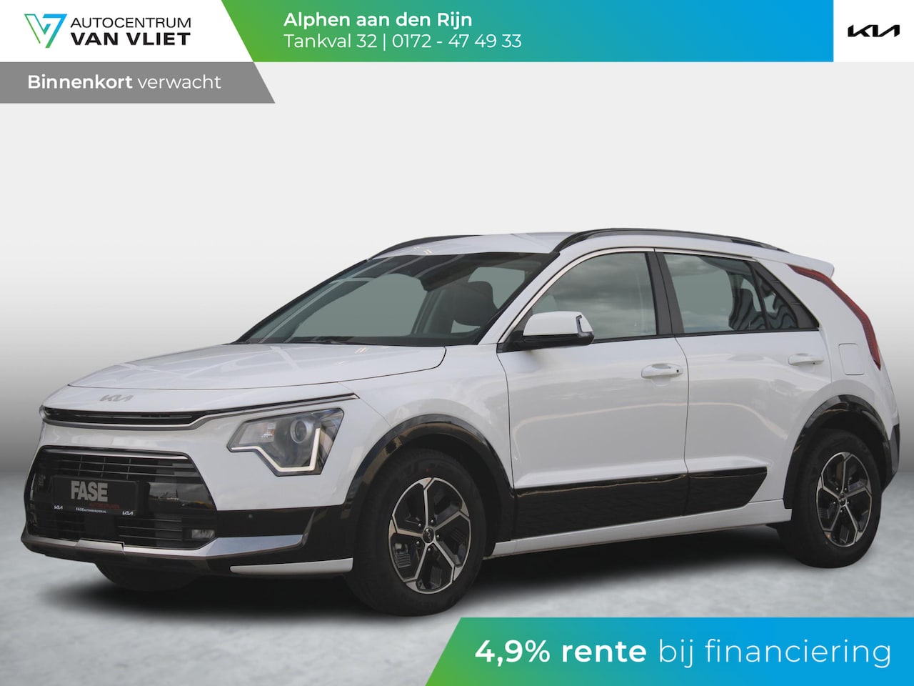 Kia Niro - 1.6 GDi Hybrid DynamicLine ANWB Private Lease v.a € 469,-| Uit voorraad leverbaar| Navigat - AutoWereld.nl