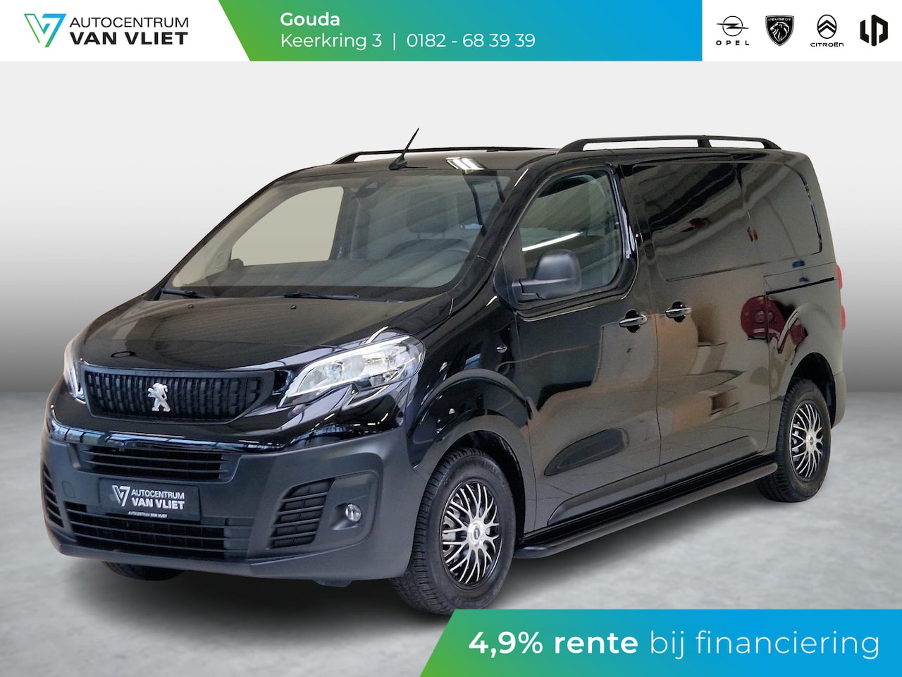 Peugeot Expert - 2.0 BlueHDI 180 S&S L2 Automaat | 2 schuifdeuren | Achterklep met ruit | Navigatie | Clima - AutoWereld.nl