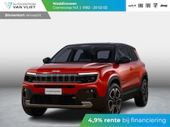 Jeep Avenger - e-Hybrid Altitude | Automaat | Clima | Adapt. Cruise | 17" | PDC | Camera | Schuif/Kanteld