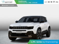 Jeep Avenger - e-Hybrid Altitude | Automaat | Clima | Adapt. Cruise | 17" | PDC | Camera | Schuif/Kanteld