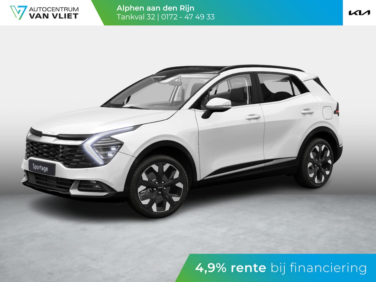 Kia Sportage - 1.6 T-GDi Plug-in Hybrid AWD DynamicPlusLine | 19inch Lichtmetalen Velgen | Panoramadak | - AutoWereld.nl